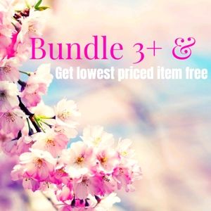 Bundle 3+, Get Lowest Priced Item Free